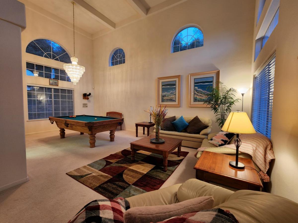 Mountain Majesty With Hot Tub, Pool Table, Generator, Ev Hookup Villa Oakhurst Dış mekan fotoğraf